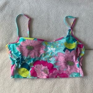Floral Bikini Top